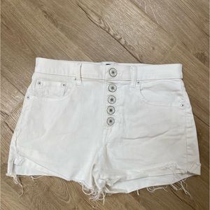 Gap Denim button fly jean shorts